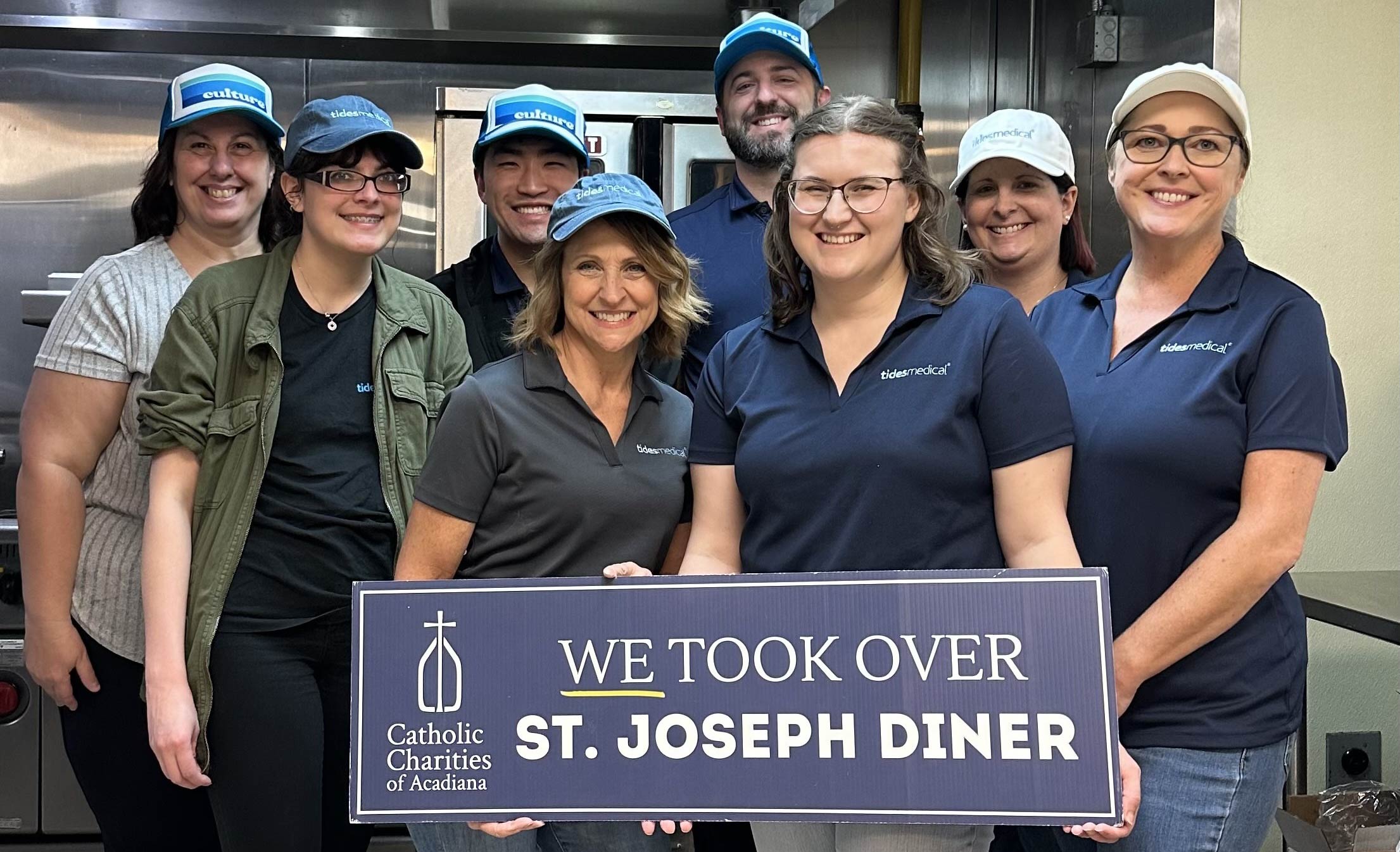 Tides Medical at St. Joseph's Diner Community Service 2023