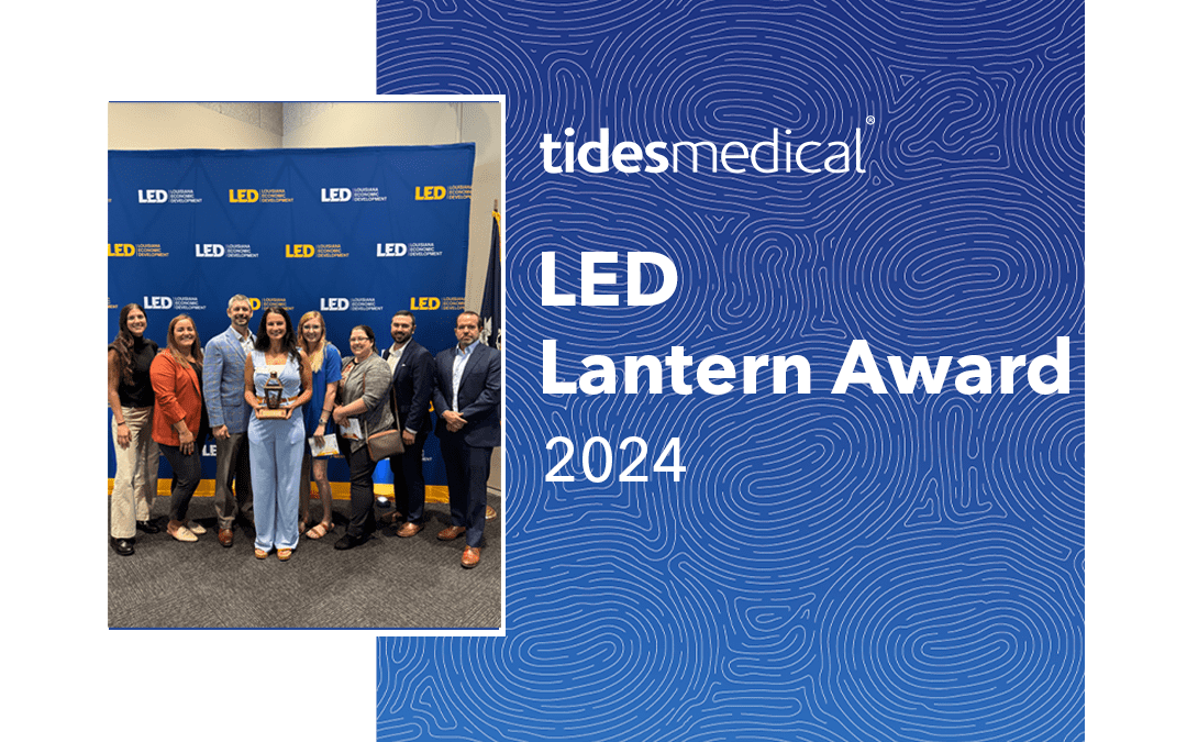 Tides Medical Receives Annual Lantern Award Through Louisiana Economic Development